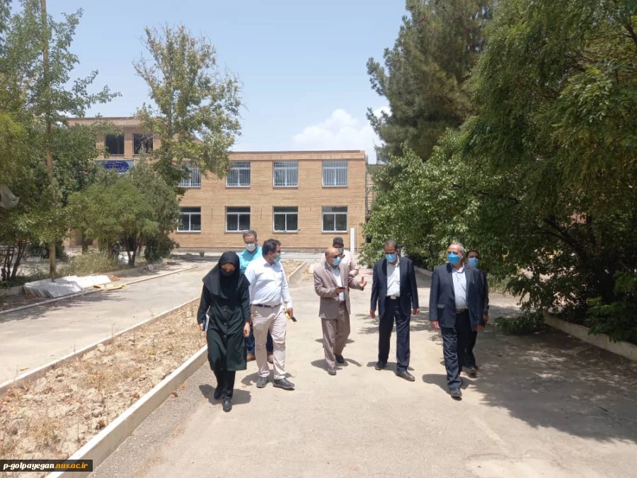 بازدید دکتر موسوی مدیر کل نظارت و ارزیابی دانشگاه فنی و حرفه ای از آموزشکده فنی و حرفه ای پسران گلپایگان(شهداء) 2