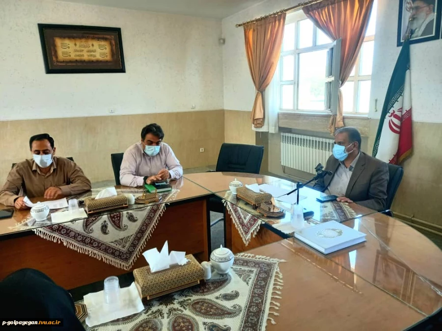 برگزاری جلسه برنامه ریزی سال تحصیلی جدید با حضور عوامل اجرایی آموزشکده فنی و حرفه ای پسران گلپایگان 6