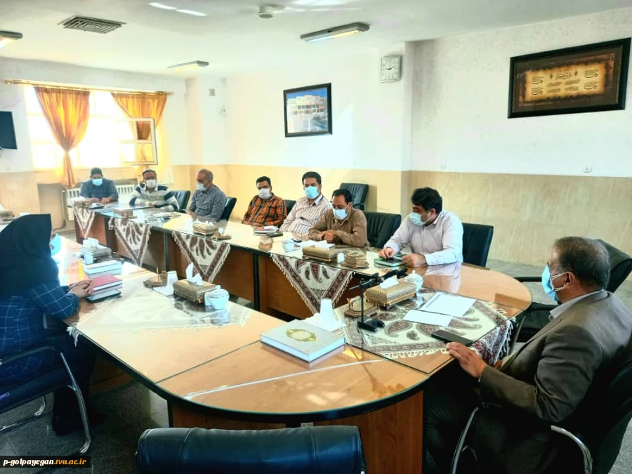 برگزاری جلسه برنامه ریزی سال تحصیلی جدید با حضور عوامل اجرایی آموزشکده فنی و حرفه ای پسران گلپایگان 4