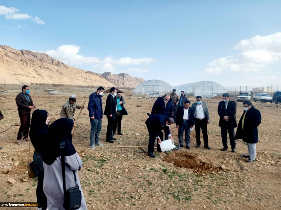 طرح پویش ملی همکاشت در آموزشکده فنی و حرفه ای پسران گلپایگان 13