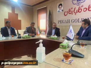 امضای تفاهم‌نامه همکاری فی مابین آموزشکده فنی و حرفه‌ای گلپایگان و شرکت پگاه گلپایگان 4