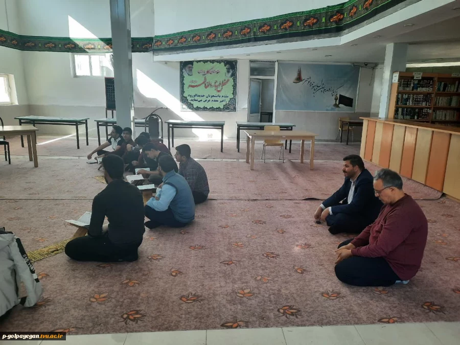 گزارش تصویری برگزاری مسابقات فرهنگی هنری دانشجویان آموزشکده فنی و حرفه ای پسران گلپایگان  - 28 ابان ماه 1402 9