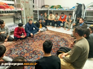 بازدید رئیس و مسئولان آموزشکده از خوابگاه دانشجویی در آستانه روز دانشجو 2