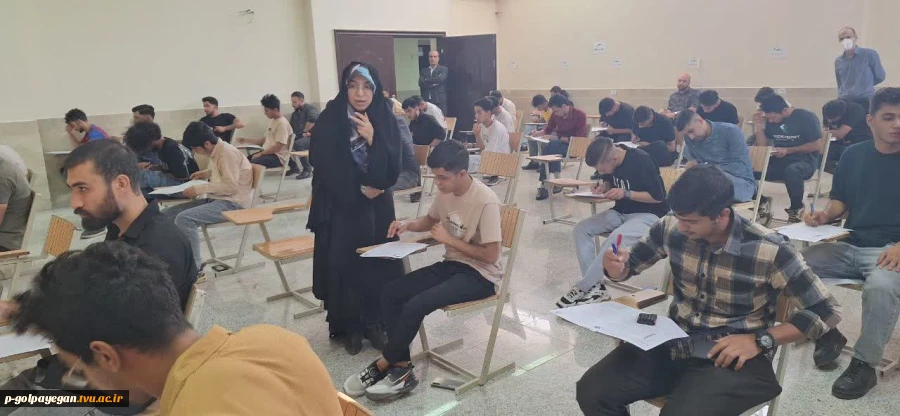 نماینده نظارت ارزیابی دانشگاه ملی مهارت سه شنبه 4 شهریور 1404 از ادامه فرآیند برگزاری آزمون های لغو شده نیمسال دوم آموزشکده ملی مهارت گلپایگان بازدید نمود. 3