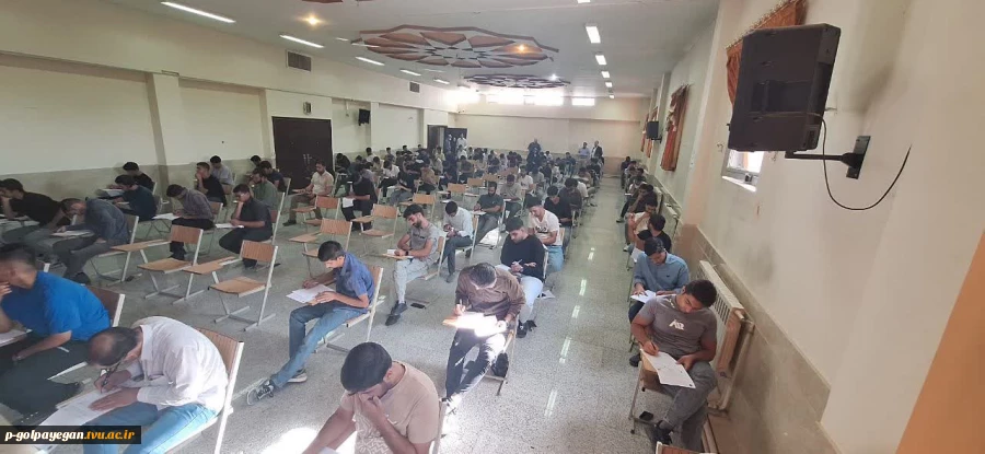 نماینده نظارت ارزیابی دانشگاه ملی مهارت سه شنبه 4 شهریور 1404 از ادامه فرآیند برگزاری آزمون های لغو شده نیمسال دوم آموزشکده ملی مهارت گلپایگان بازدید نمود. 6