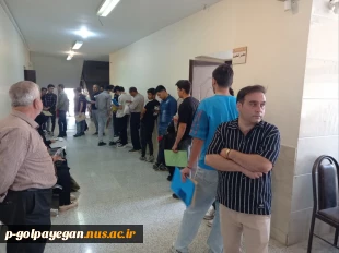 بازدید رئیس آموزشکده ملی مهارت گلپایگان از فرآیند ثبت نام دانشجویان ورودی جدید  6