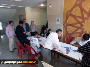بازدید رئیس آموزشکده ملی مهارت گلپایگان از فرآیند ثبت نام دانشجویان ورودی جدید  7