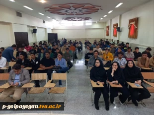 همزمان با ولادت حضرت زینب(س) جلسه توجیهی دانشجویان جدیدالورود برگزار شد. 6