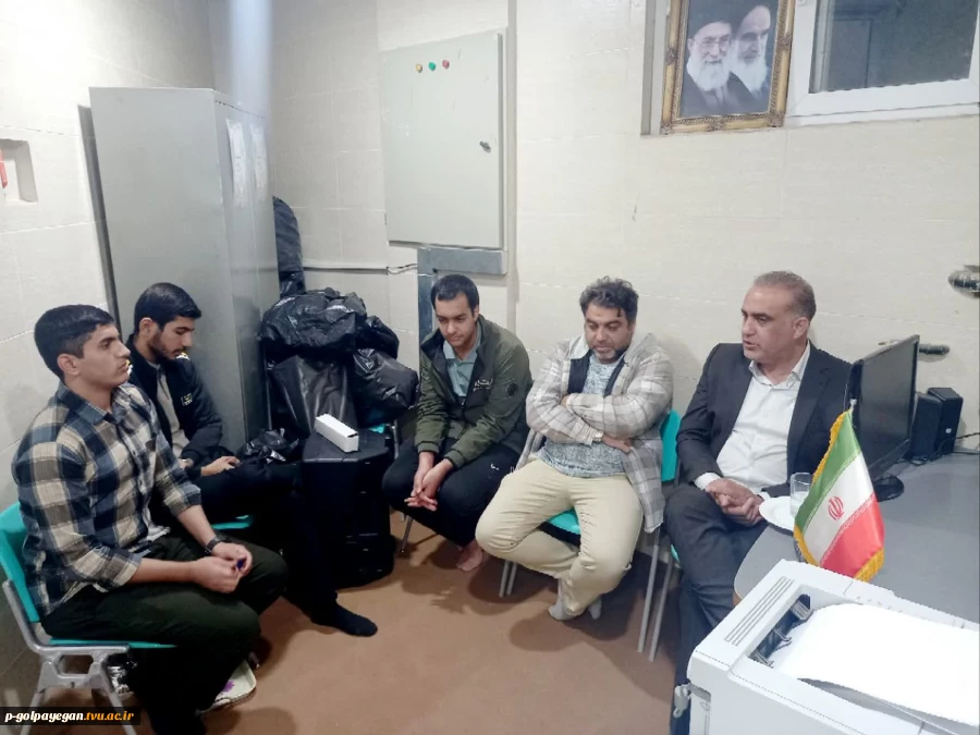 دیدار رئیس دانشگاه با اعضای شورای صنفی و تشکل بسیج دانشجویی 2