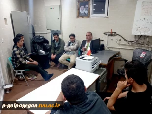 دیدار رئیس دانشگاه با اعضای شورای صنفی و تشکل بسیج دانشجویی 3