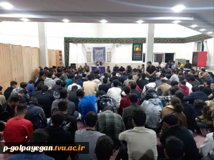 نشست صمیمانه رئیس و مسئولان آموزشکده ملی مهارت گلپایگان با دانشجویان ساکن خوابگاه 8