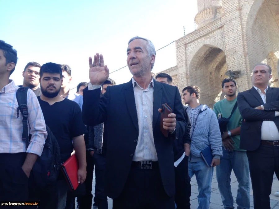 مراسم یادبود و بزرگداشت حاج مصطفی احمدی خیر نیک اندیش آموزشکده ملی مهارت گلپایگان  3