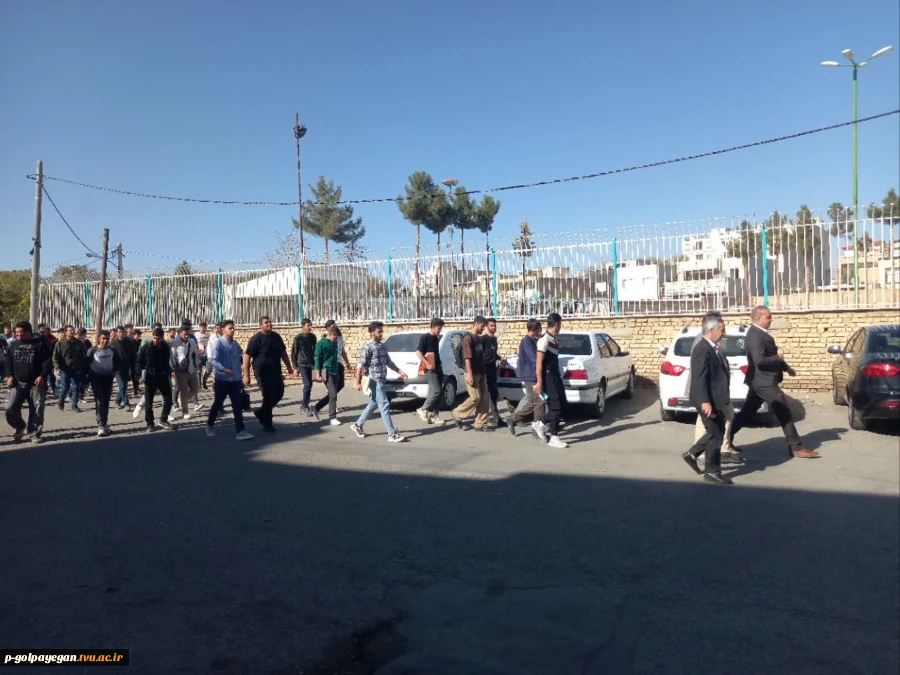 مراسم یادبود و بزرگداشت حاج مصطفی احمدی خیر نیک اندیش آموزشکده ملی مهارت گلپایگان 2