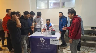 برپایی ایستگاه سلامت " پایش قند و فشار خون" 2