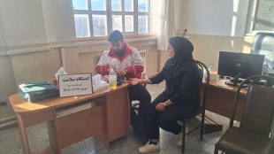 برپایی ایستگاه سلامت " پایش قند و فشار خون" 4