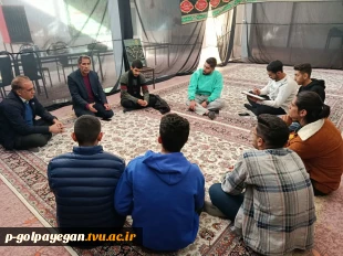 نشست رئیس دانشگاه با اعضای کانون دانشجویی شعر و موسیقی 4