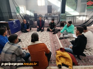 نشست رئیس دانشگاه با اعضای کانون دانشجویی شعر و موسیقی 5