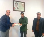 تجلیل از مسئول بسیج دانشجویی آموزشکده ملی مهارت گلپایگان 3