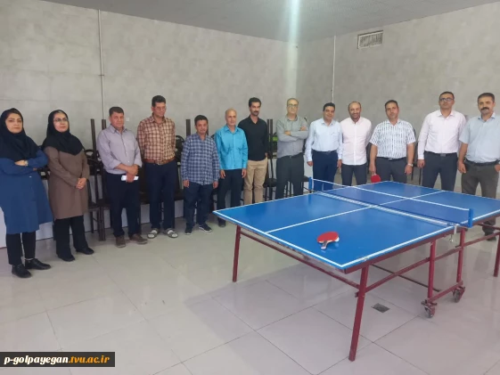 مسابقات تنیس روی میز کارکنان آموزشکده مهارت گلپایگان برگزار و از نفرات برتر تجلیل شد.